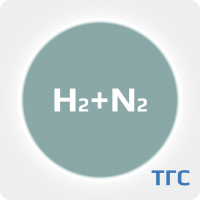 Техническая газовая смесь: Азот (N2) 98% + Водород (H2) 2% в баллоне 20 л. P=150 атм.